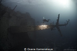 Wreck "Salem Express" by Oxana Kamenskaya 
